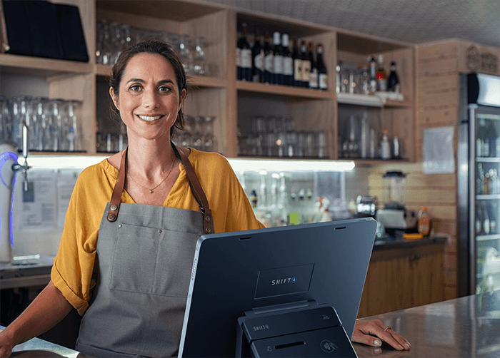 Owner at a new restaurant with a Shift4 Dine POS